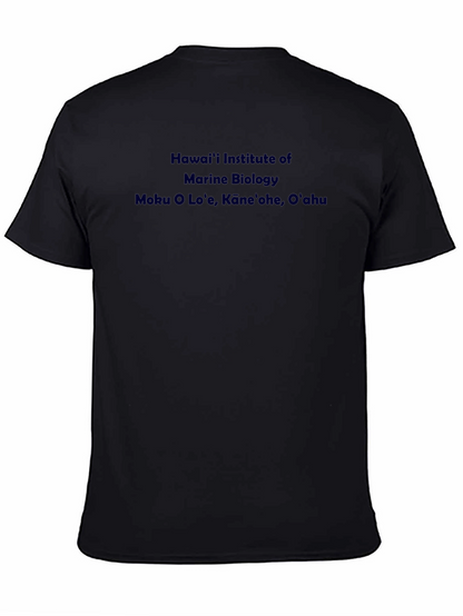 Camiseta Negra Hawaii Institute Marine Biology