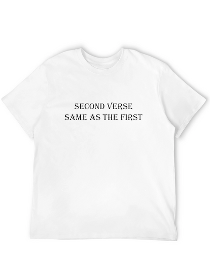 Camiseta Negra Second Verse Same as the First