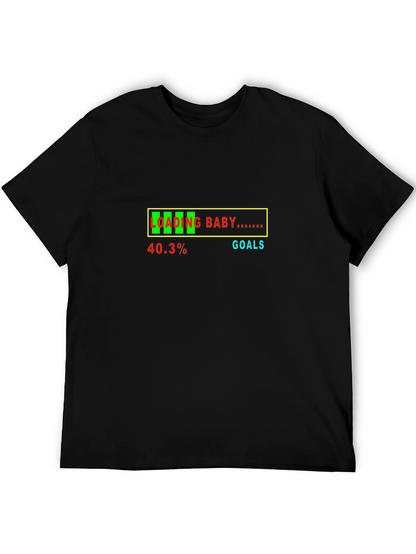 Camiseta Negra Divertida Loading Baby Embarazo