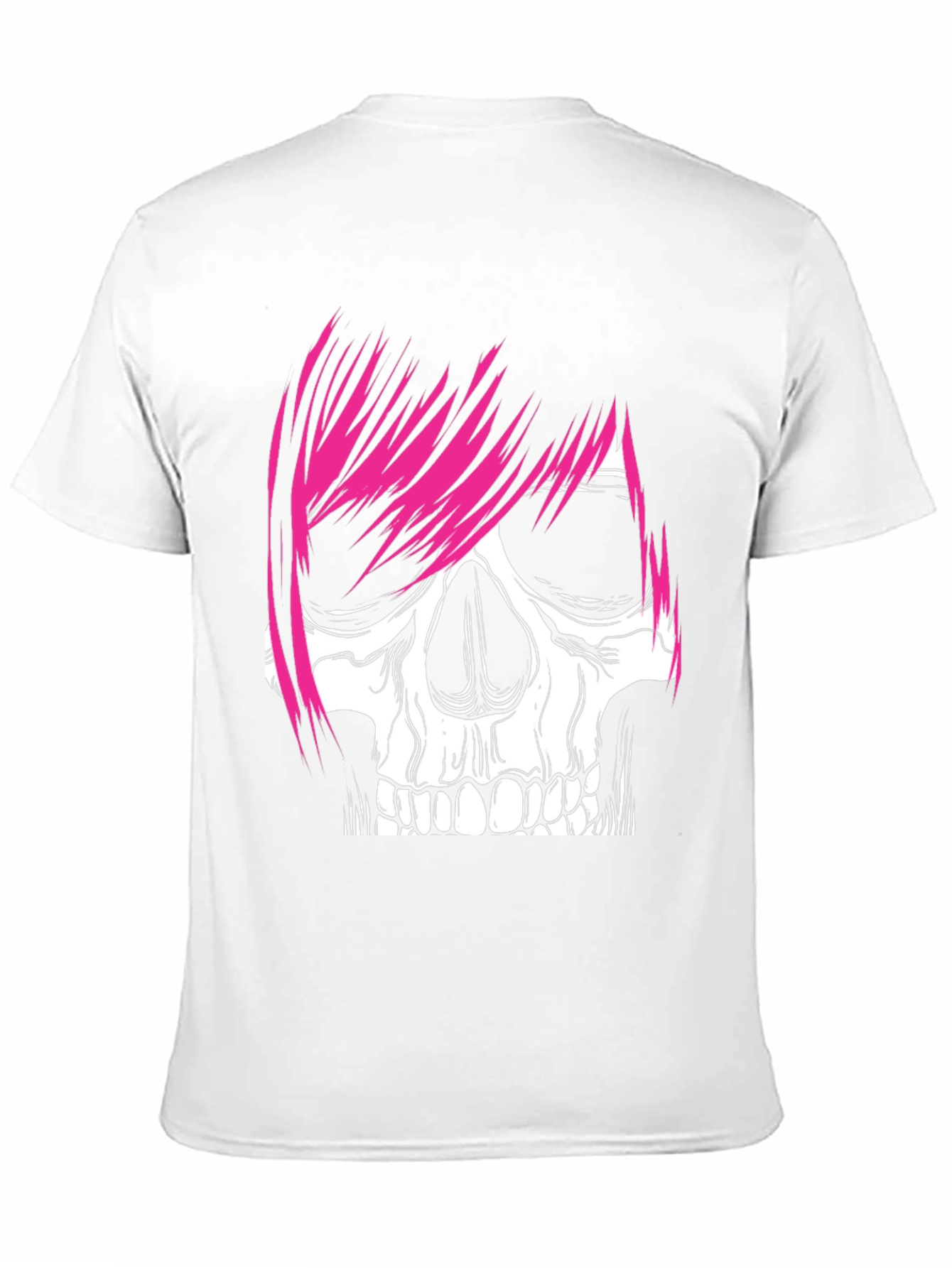 Camiseta Negra con Calavera Punk