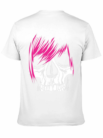Camiseta Negra con Calavera Punk