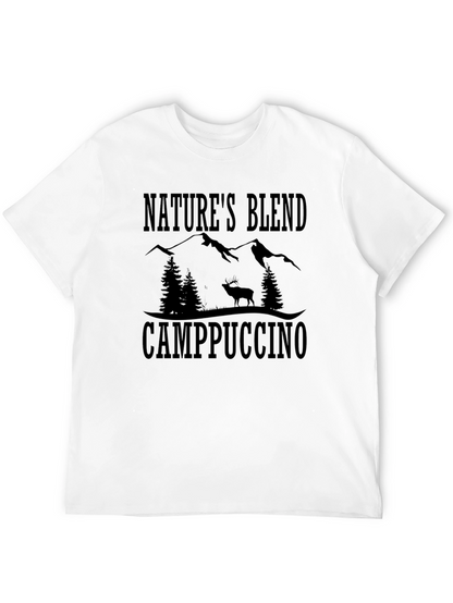 Camiseta Negra Natures Blend Camppuccino