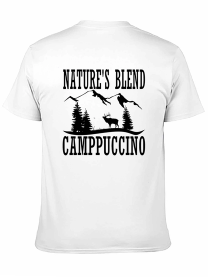 Camiseta Negra Natures Blend Camppuccino