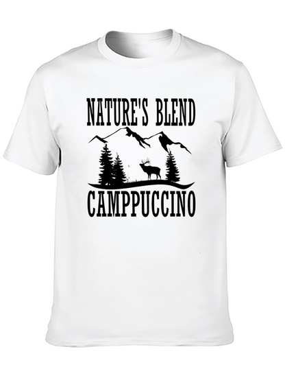 Camiseta Negra Natures Blend Camppuccino