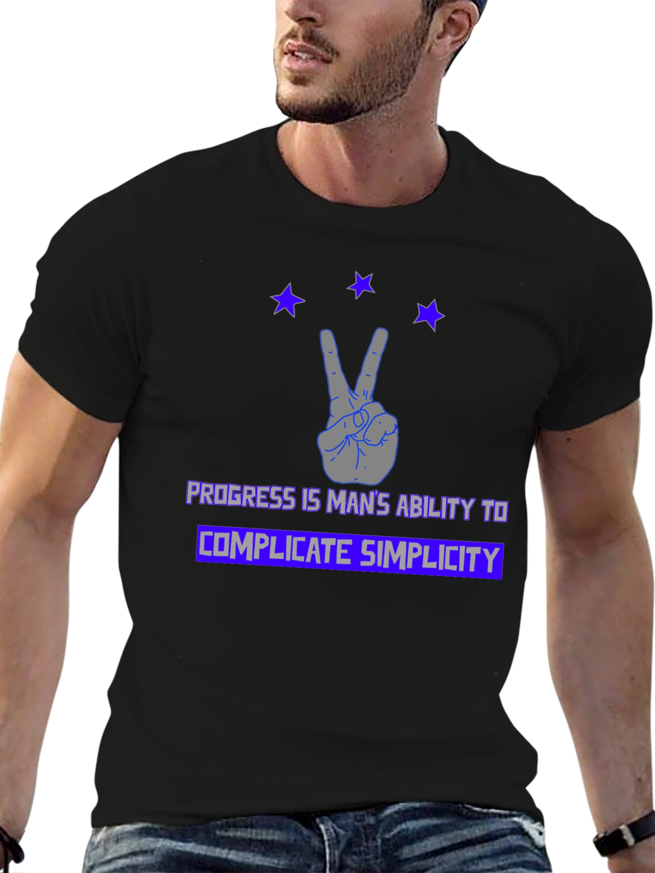 Camiseta Negra: Progreso y Complicación