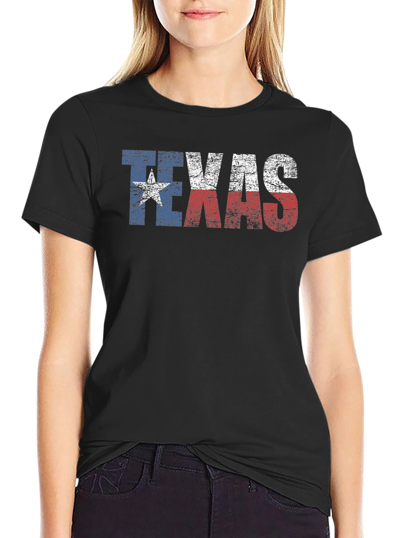 Camiseta Texas Bandera USA