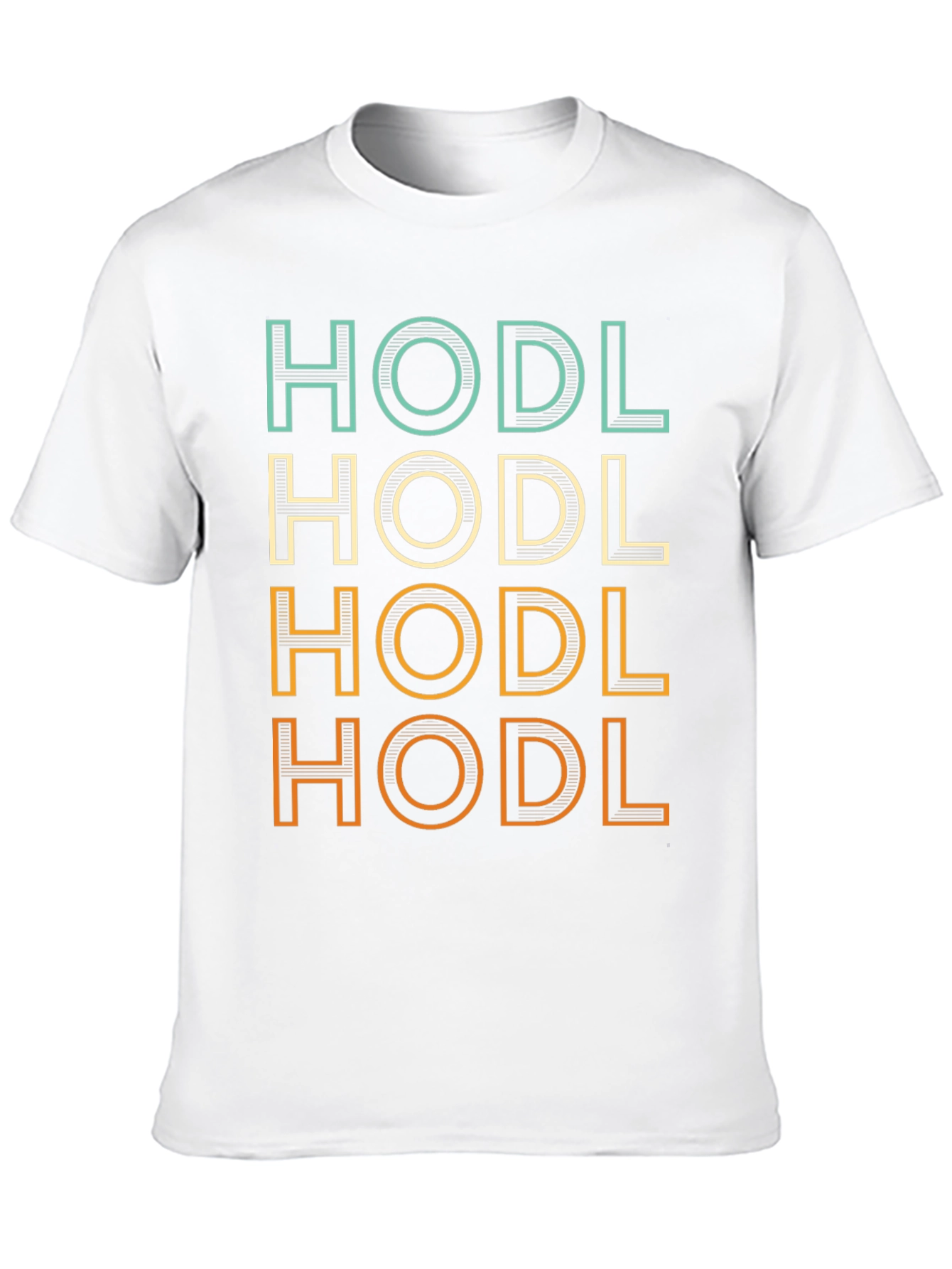 Camiseta HODL Retro para Cripto Inversores