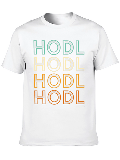 Camiseta HODL Retro para Cripto Inversores