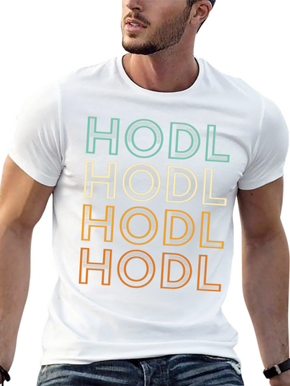 Camiseta HODL Retro para Cripto Inversores