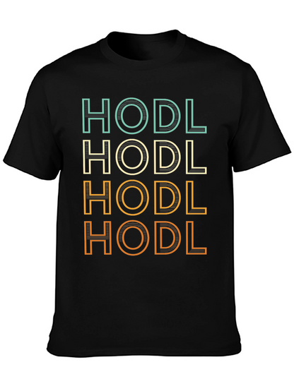 Camiseta HODL Retro para Cripto Inversores