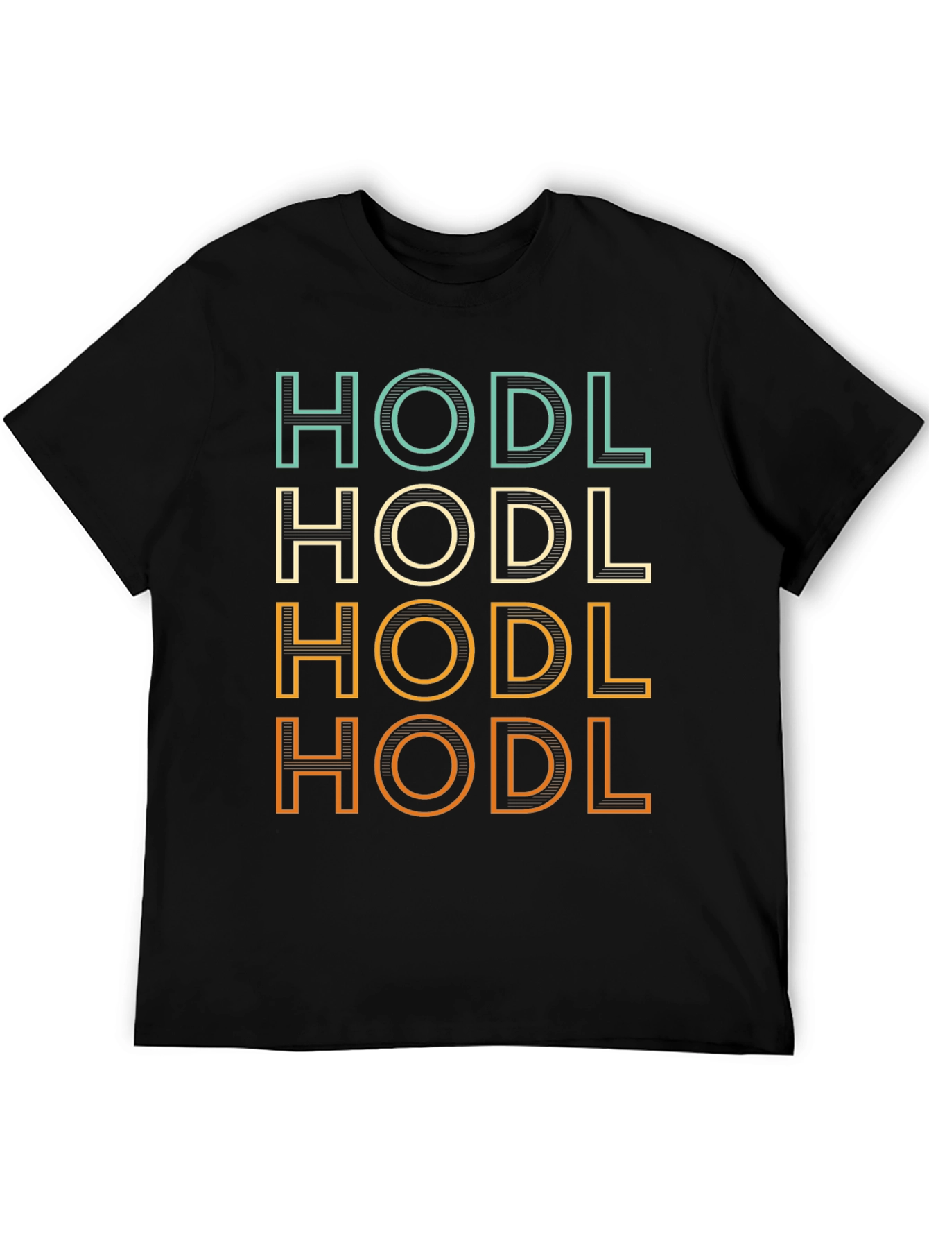 Camiseta HODL Retro para Cripto Inversores