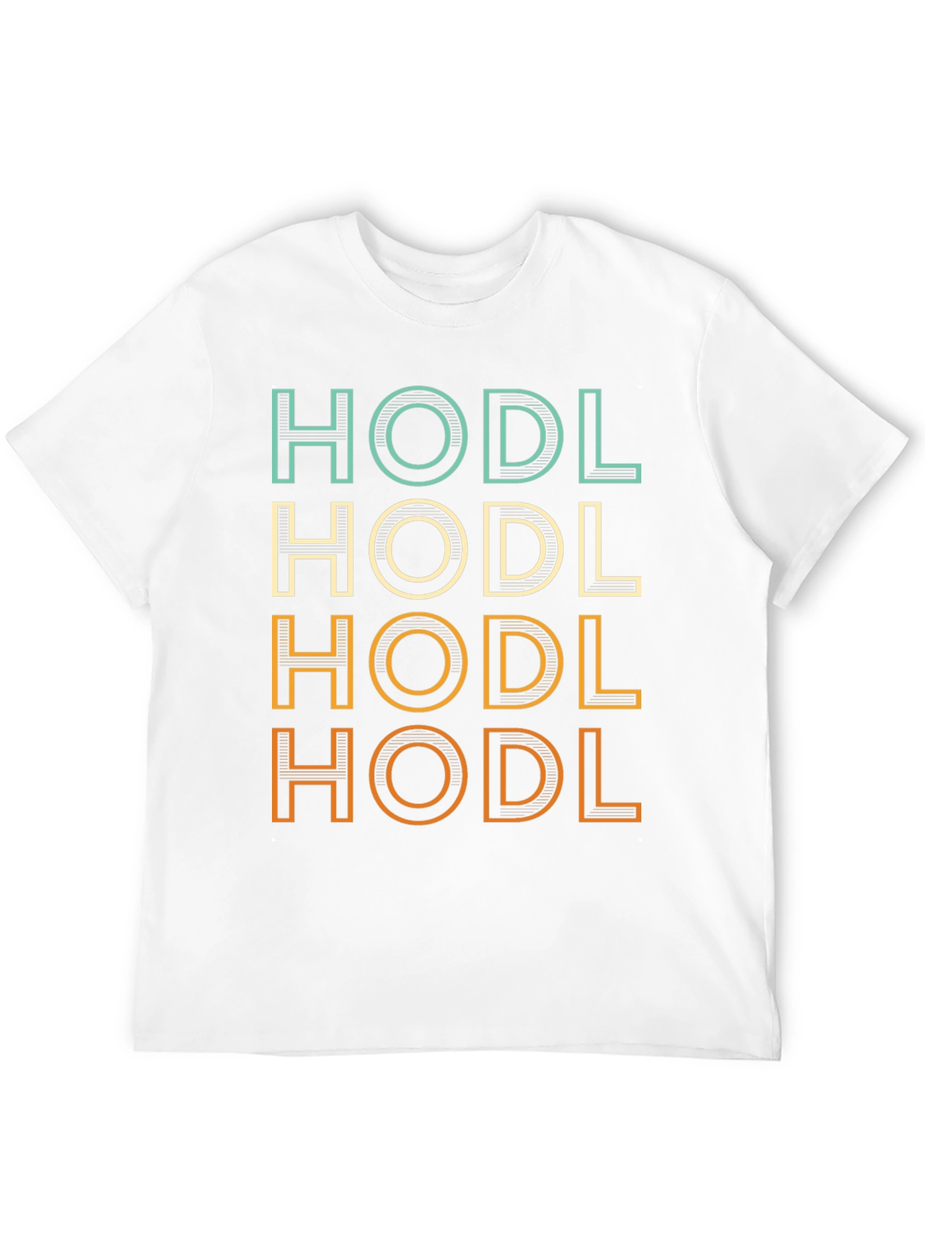 Camiseta HODL Retro para Cripto Inversores