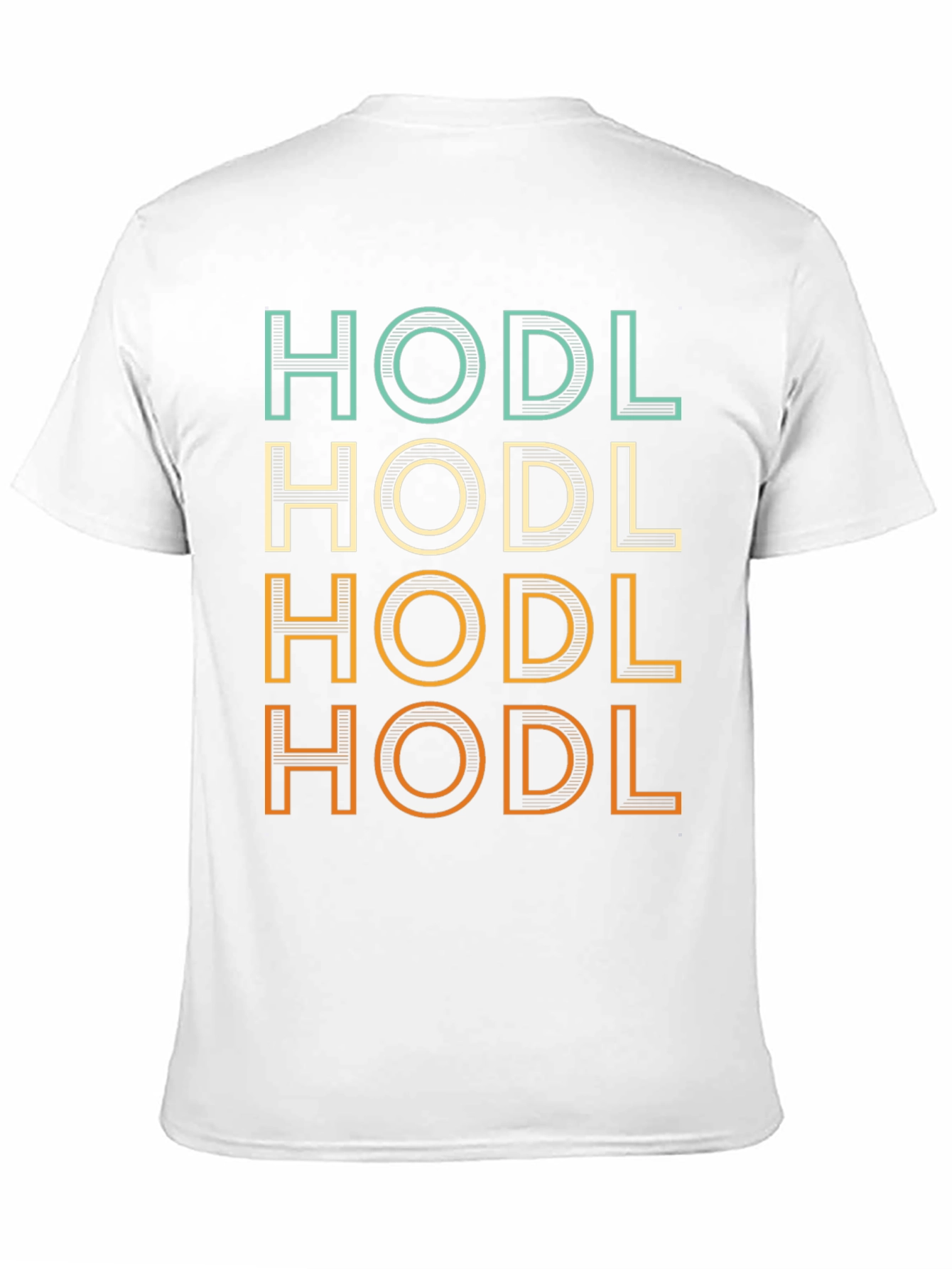 Camiseta HODL Retro para Cripto Inversores