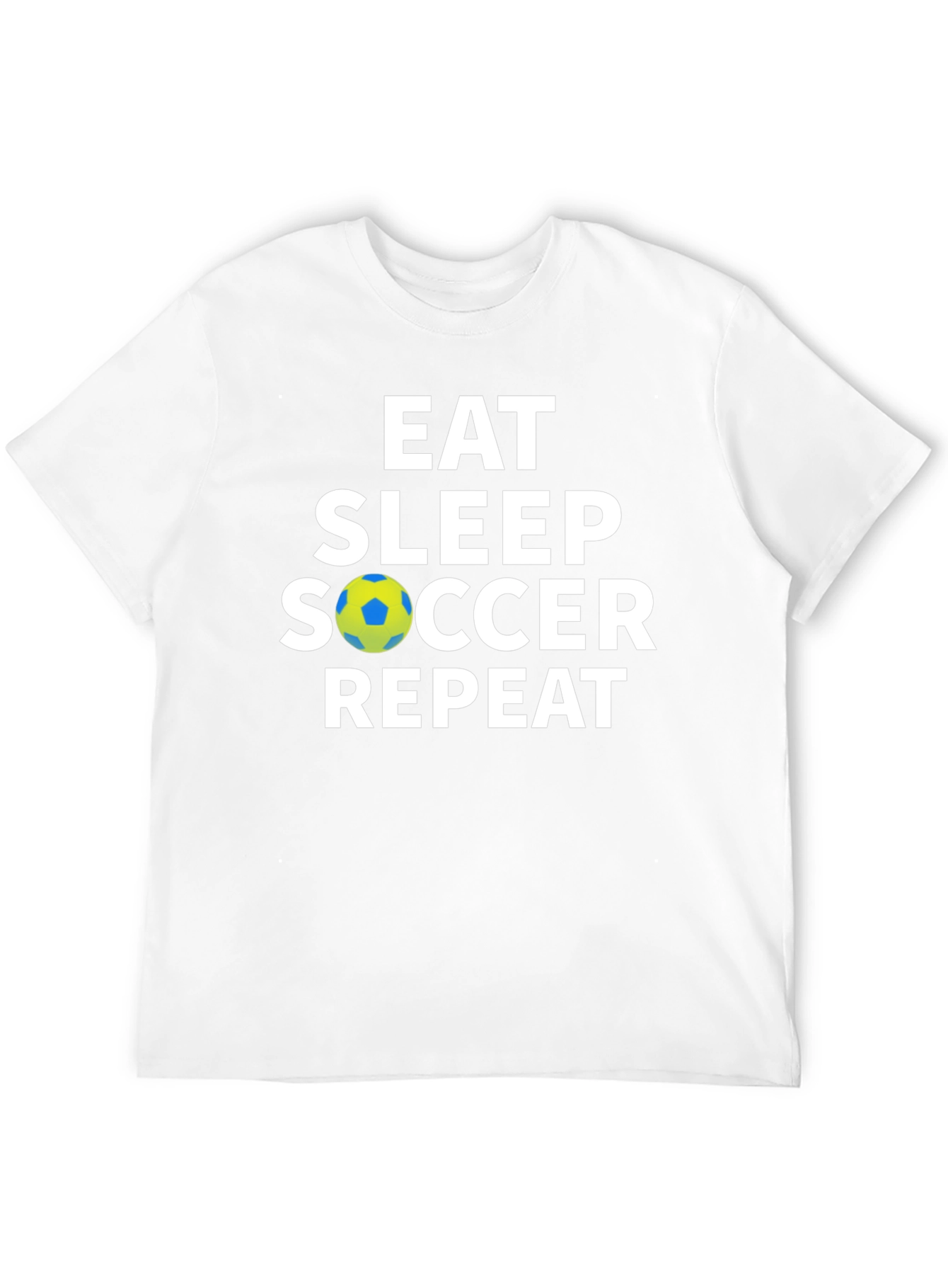 Camiseta Hombre Fútbol: Come Duerme Juega