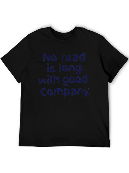 Camiseta Negra con Frase Inspiradora