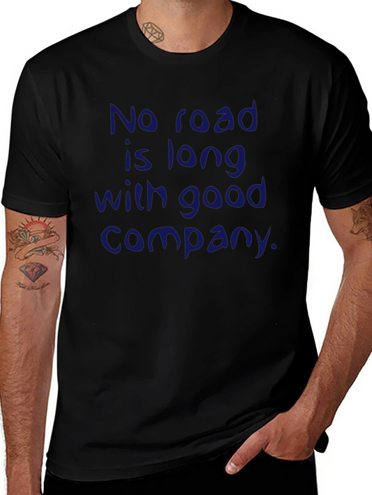 Camiseta Negra con Frase Inspiradora