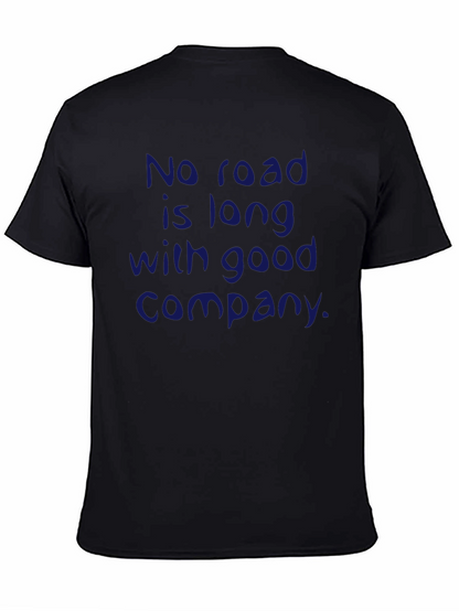 Camiseta Negra con Frase Inspiradora