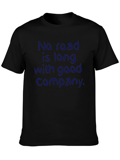 Camiseta Negra con Frase Inspiradora