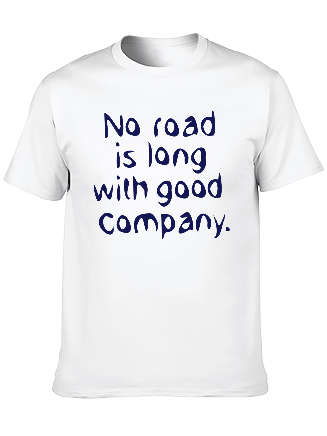 Camiseta Negra con Frase Inspiradora