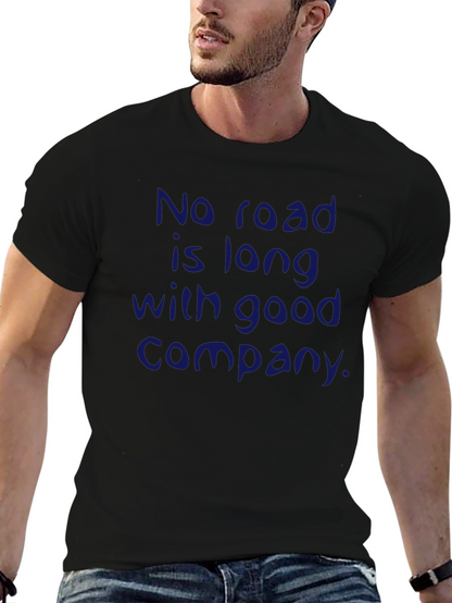 Camiseta Negra con Frase Inspiradora
