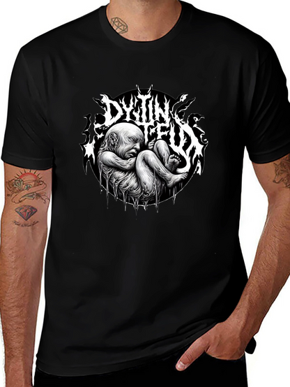 Camiseta Negra DYTIN FEUX - Diseño Único