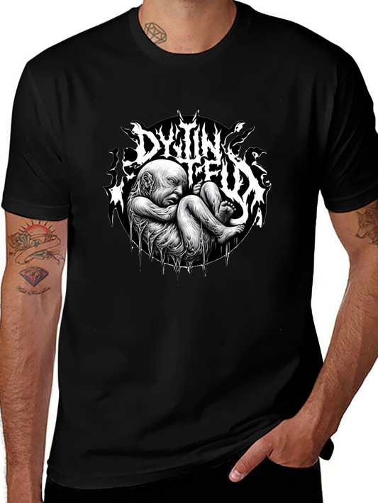 Camiseta Negra DYTIN FEUX - Diseño Único