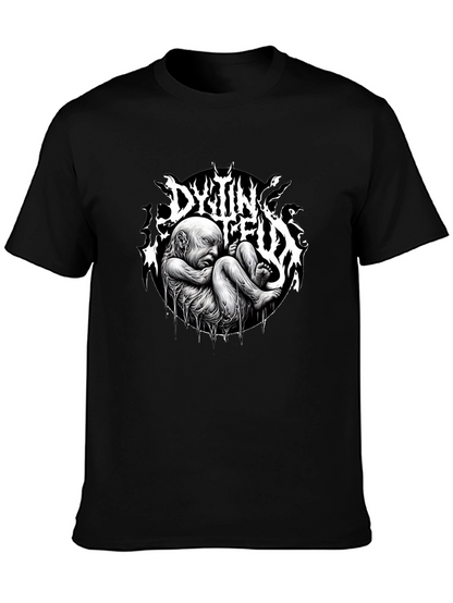 Camiseta Negra DYTIN FEUX - Diseño Único