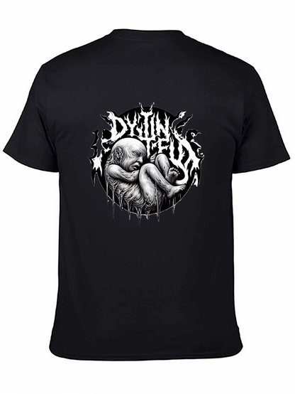 Camiseta Negra DYTIN FEUX - Diseño Único