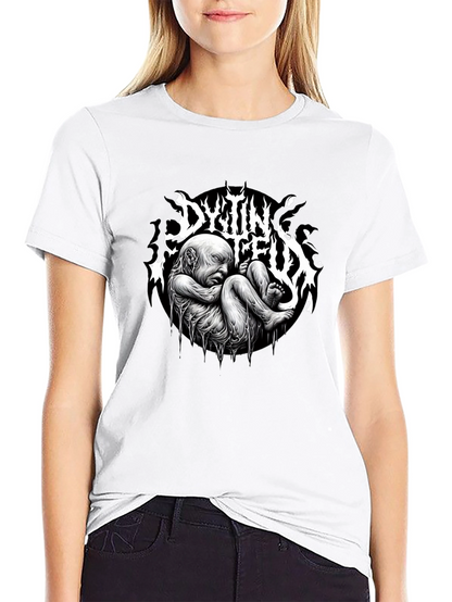 Camiseta Negra DYTIN FEUX - Diseño Único