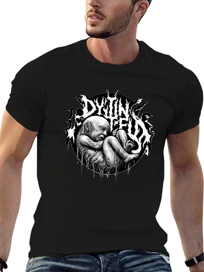 Camiseta Negra DYTIN FEUX - Diseño Único