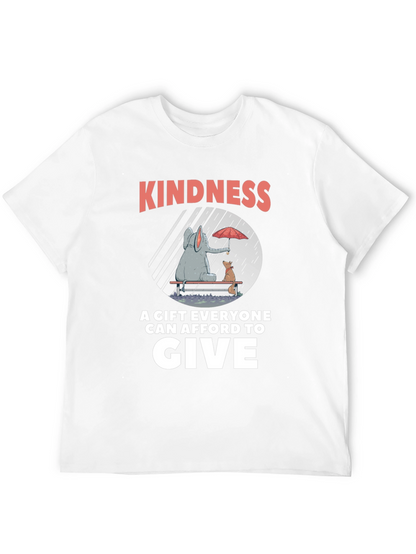 Camiseta Negra: Bondad un Regalo para Todos