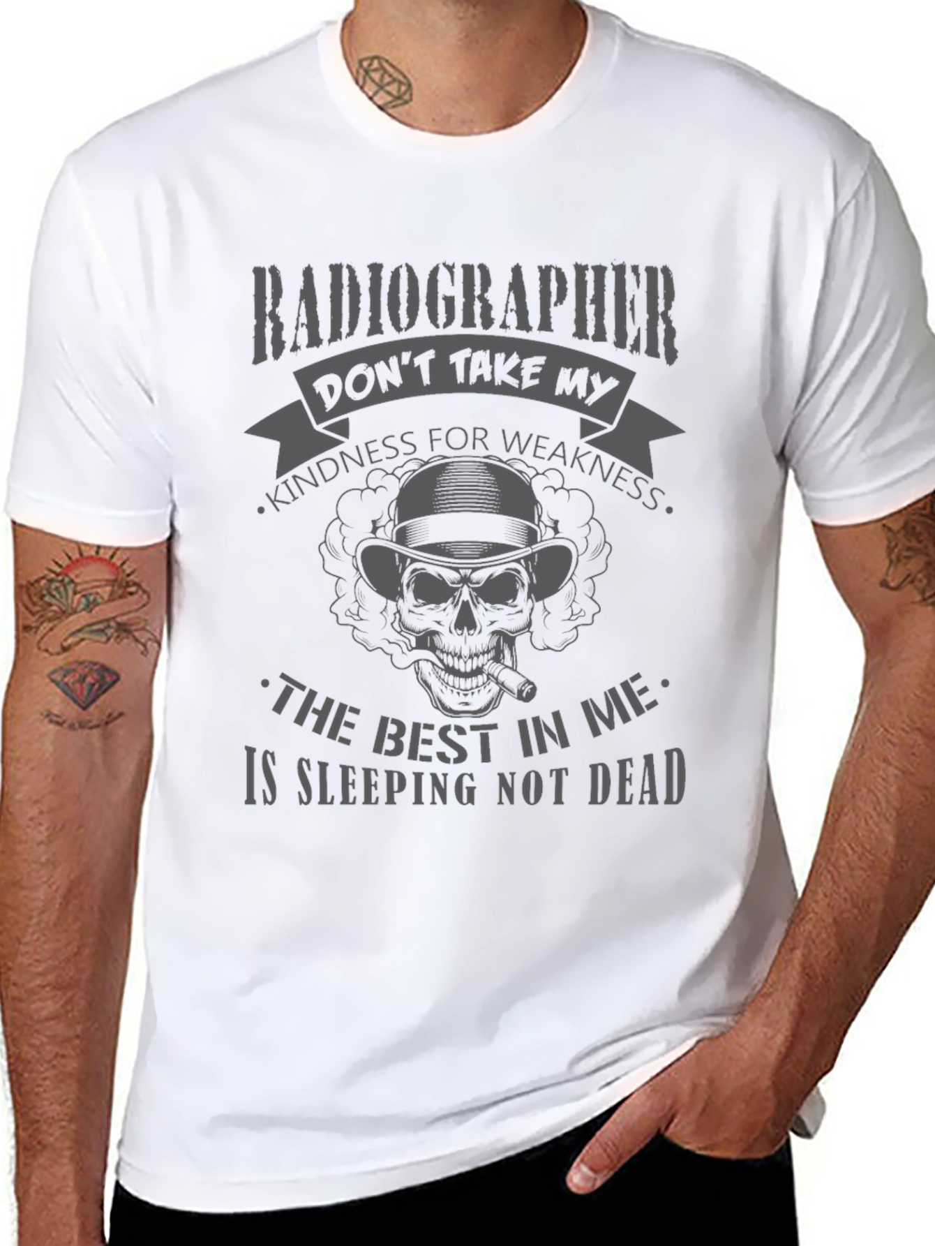 Camiseta Radiógrafo - No confundas mi amabilidad