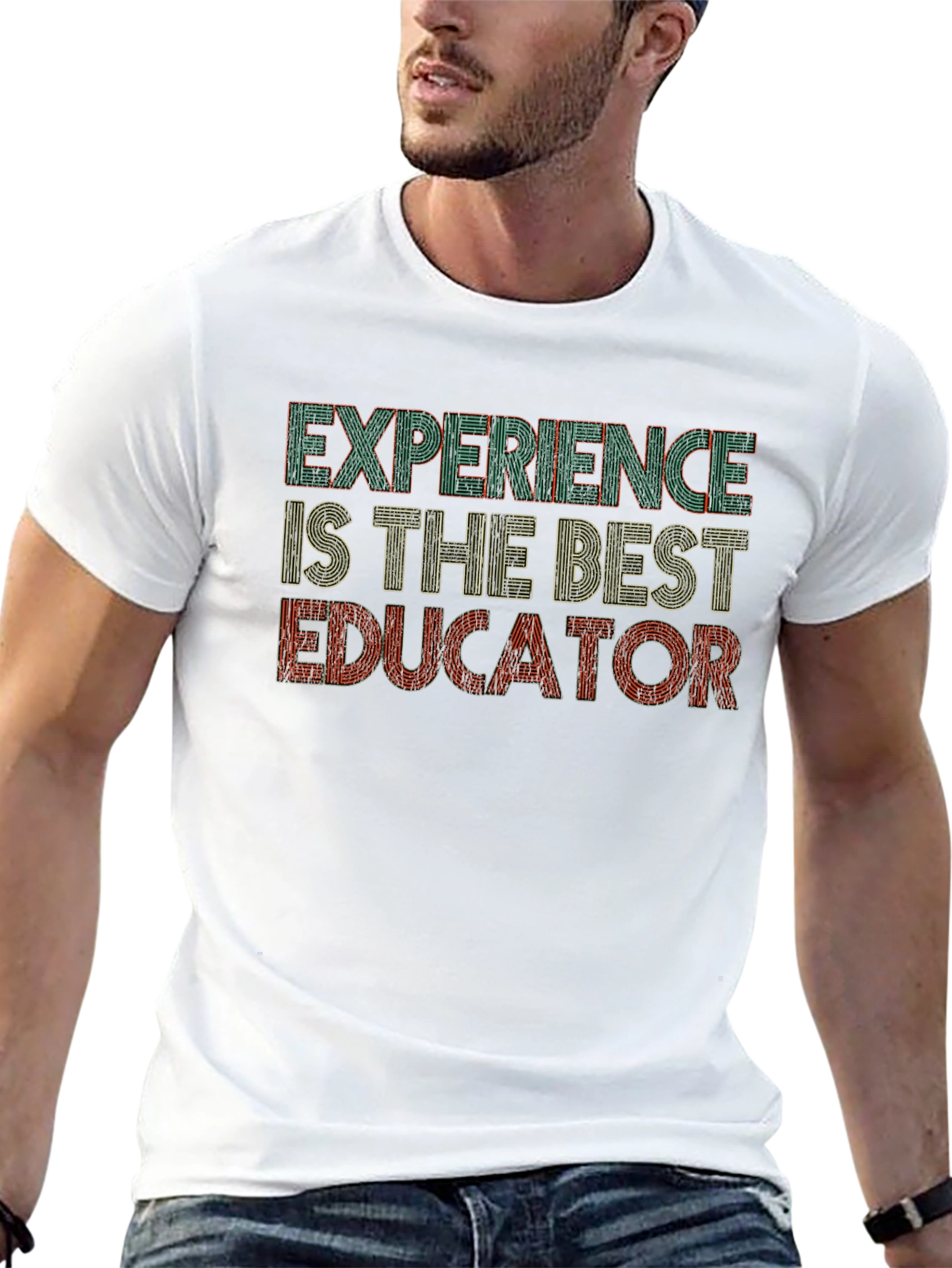 Camiseta Negra: La Experiencia el Mejor Educador