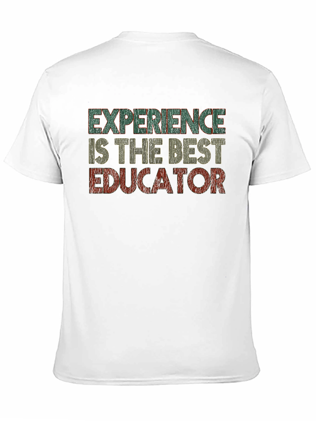 Camiseta Negra: La Experiencia el Mejor Educador