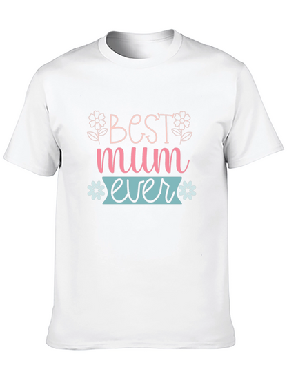 Camiseta Negra Best Mum Ever
