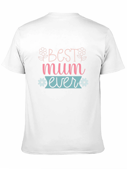 Camiseta Negra Best Mum Ever