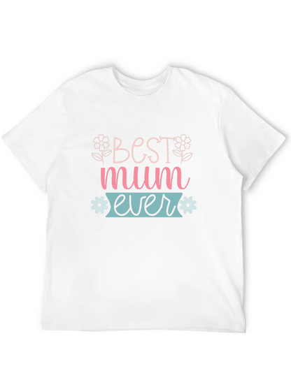 Camiseta Negra Best Mum Ever