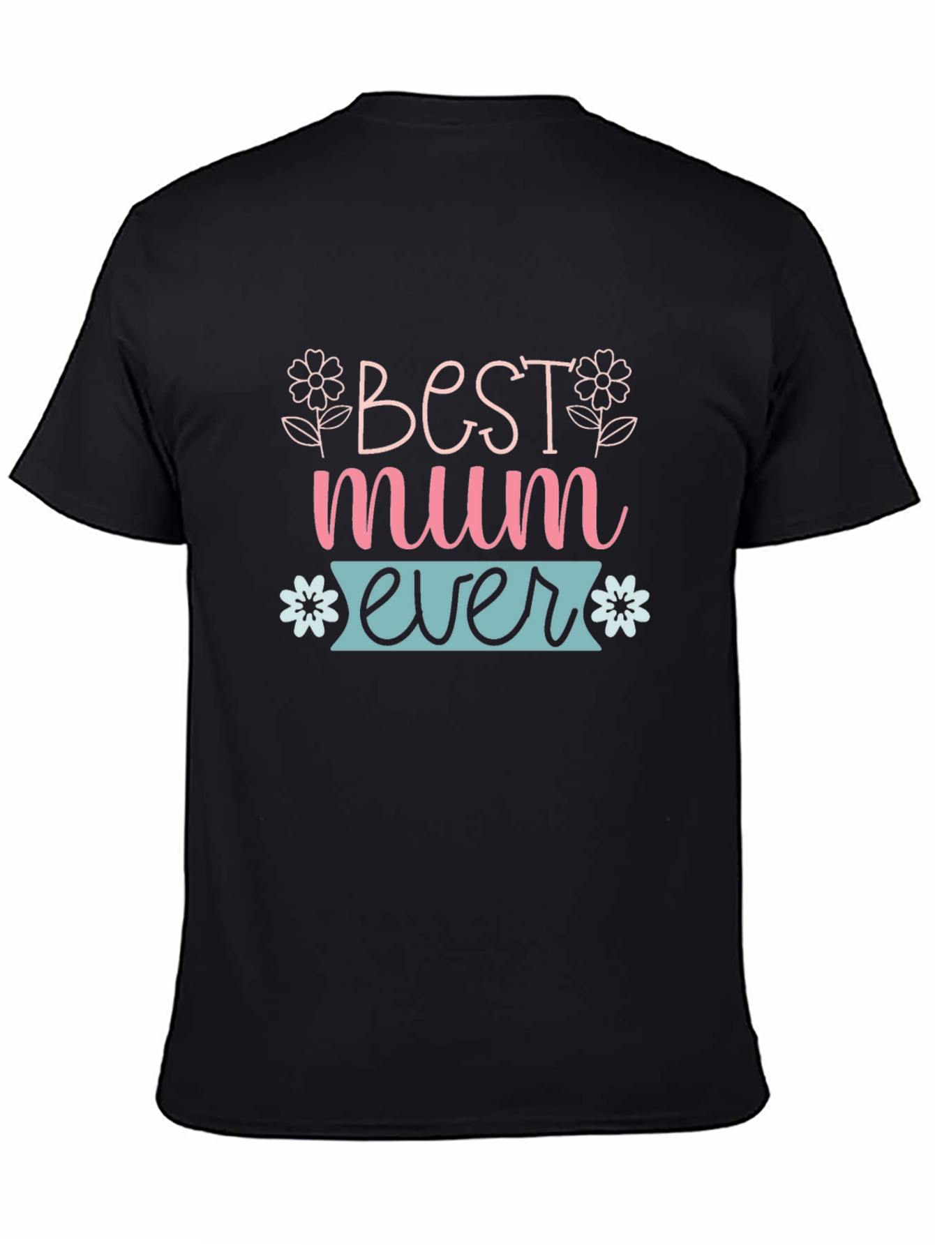 Camiseta Negra Best Mum Ever