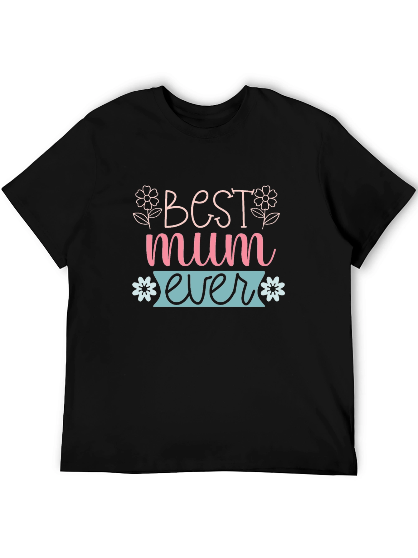 Camiseta Negra Best Mum Ever