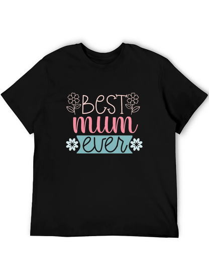 Camiseta Negra Best Mum Ever