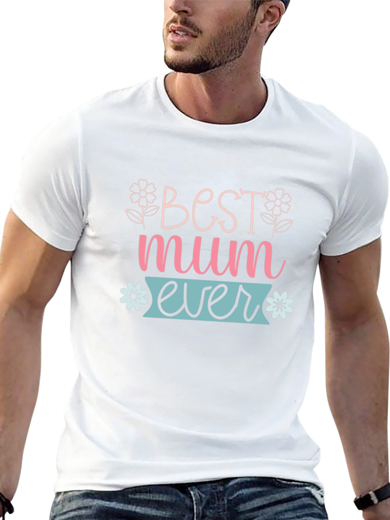Camiseta Negra Best Mum Ever