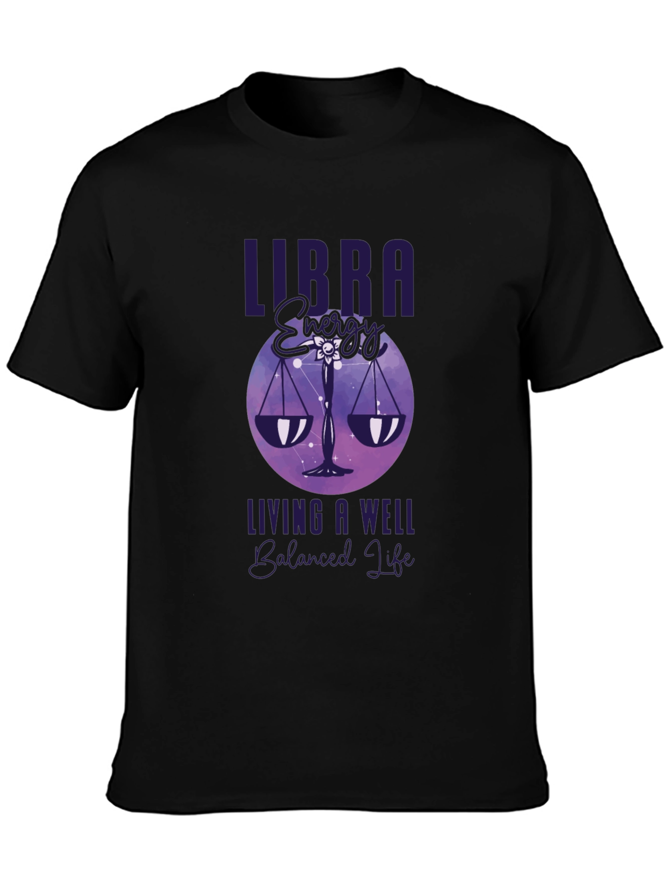 Camiseta Libra Energía - Bienestar y Equilibrio