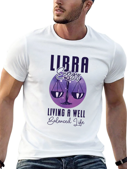 Camiseta Libra Energía - Bienestar y Equilibrio