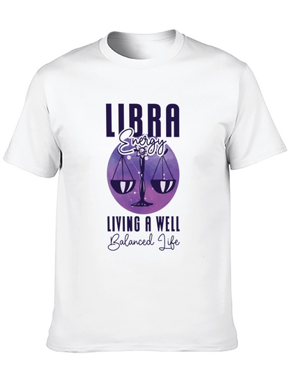 Camiseta Libra Energía - Bienestar y Equilibrio