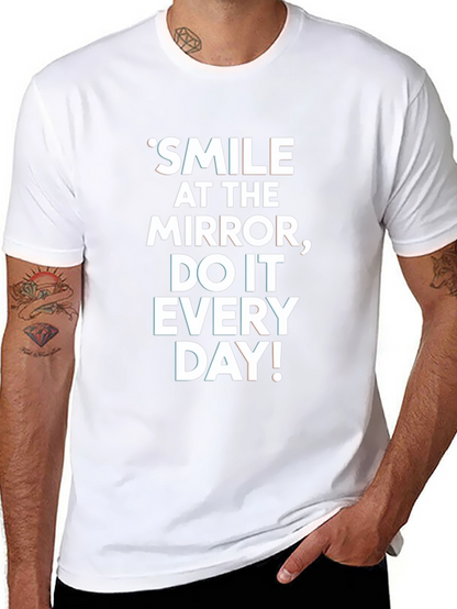 Camiseta Negra con Mensaje Motivacional