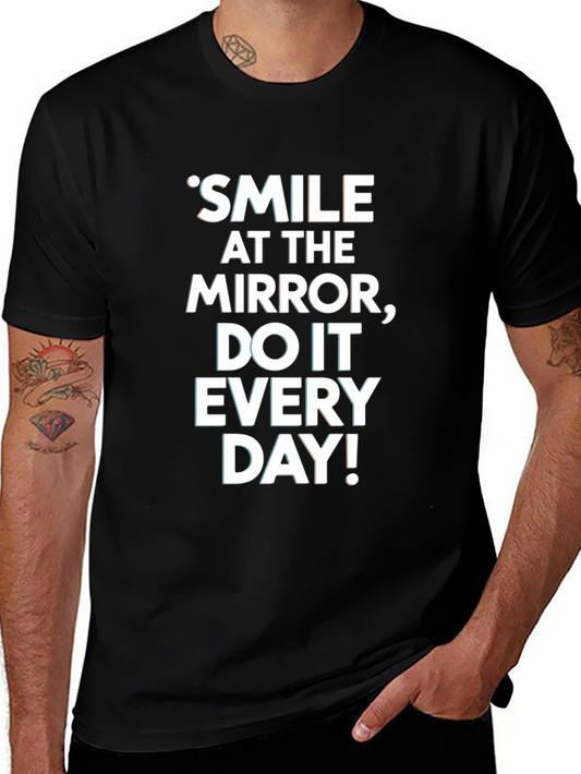 Camiseta Negra con Mensaje Motivacional