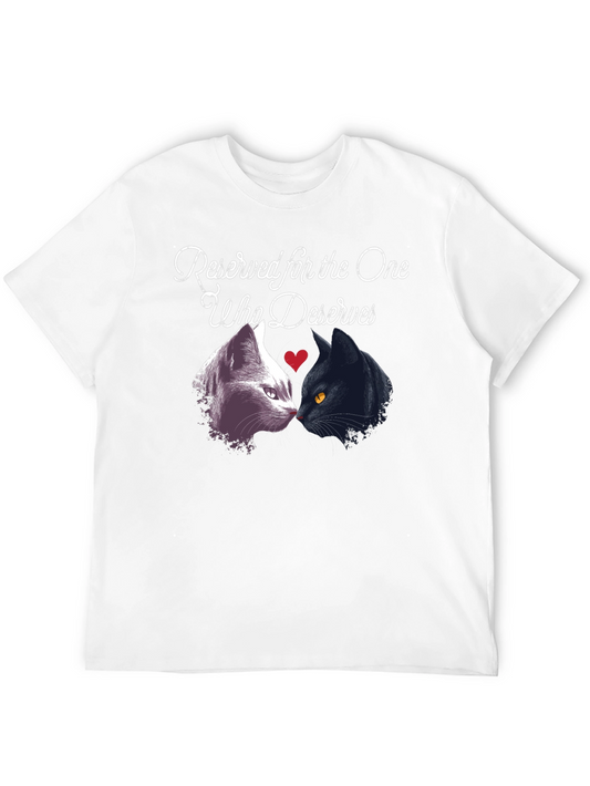 Camiseta Negra Reserved for the One Who Deserves