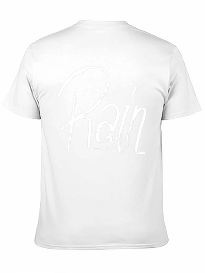 Camiseta Negra Rain para Hombre