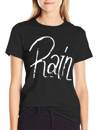 Camiseta Negra Rain para Hombre