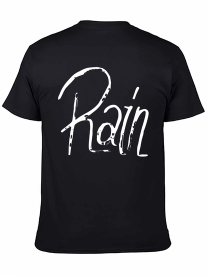 Camiseta Negra Rain para Hombre